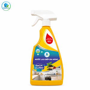 Nước Lau Bếp Đa Năng CleanOK Sạch Siêu Pro – Chai Xịt Tẩy Rửa Dầu Mỡ Kitchen Cleaner Khử Mùi Hiệu Quả