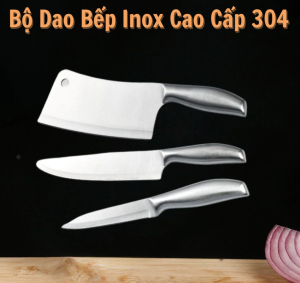  Dao nhà bếp chất lượng cao giúp cắt thái thực phẩm nhanh chóng, chính xác. Thiết kế tiện lợi, bền chắc, phù hợp sử dụng hằng ngày trong gia đình.