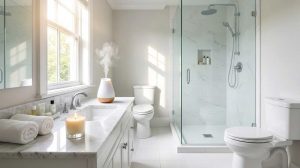Vệ sinh nhà vệ sinh khử mùi